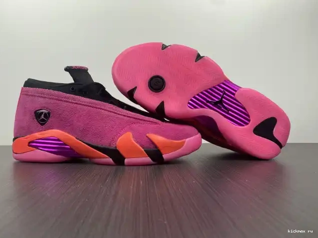 Rep Kickmax Jordan Pink Retro Shocking (W) Low 14 DH4121-600 0529